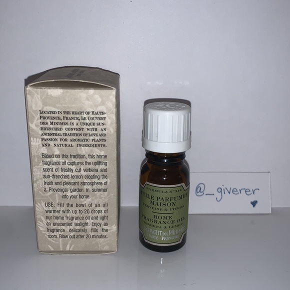 LE Couvent Des Minimes Verbena Home Fragrance Oil - Picture 4 of 11